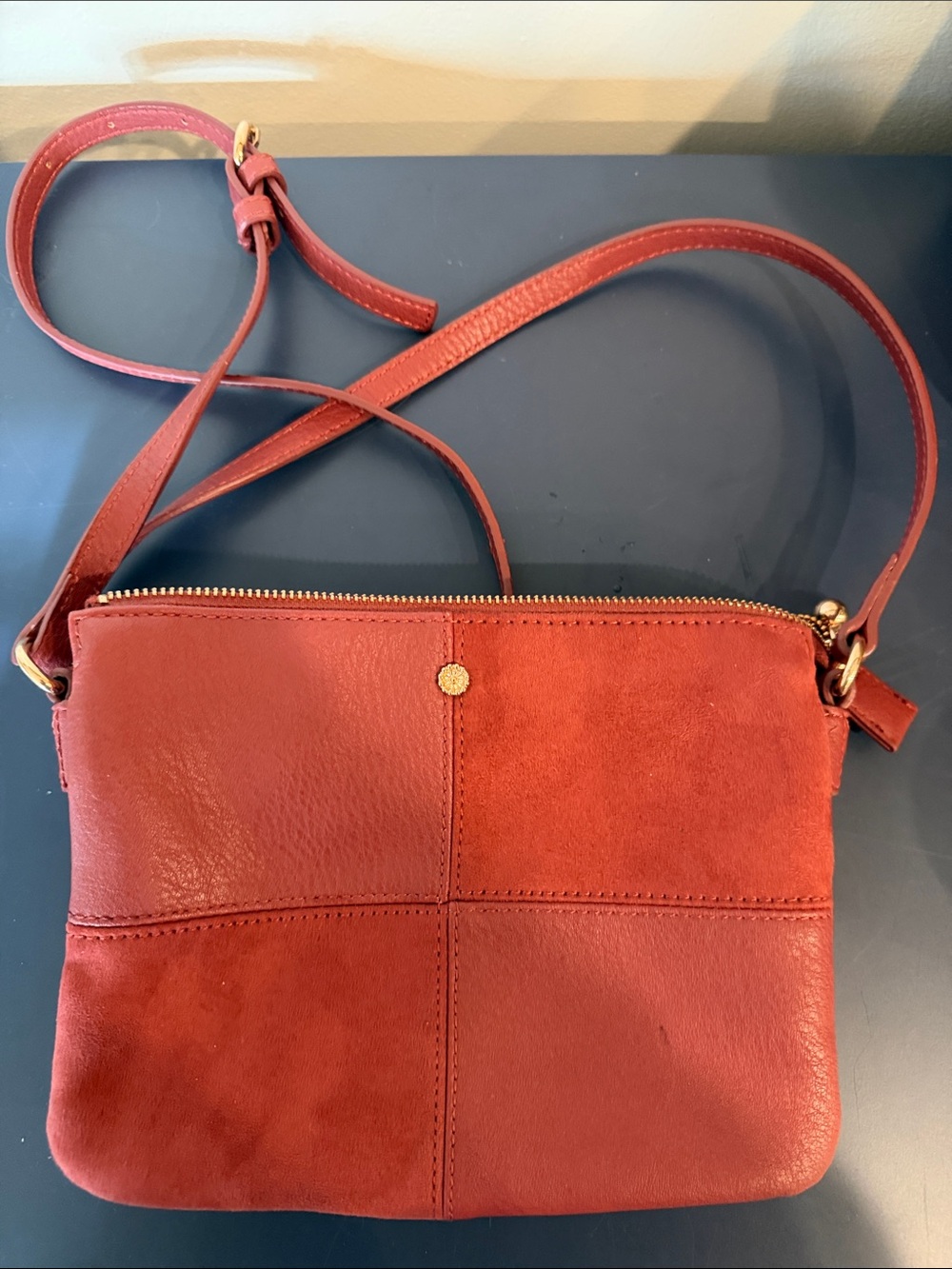 LC Lauren Conrad Candide Patchwork Crossbody Bag